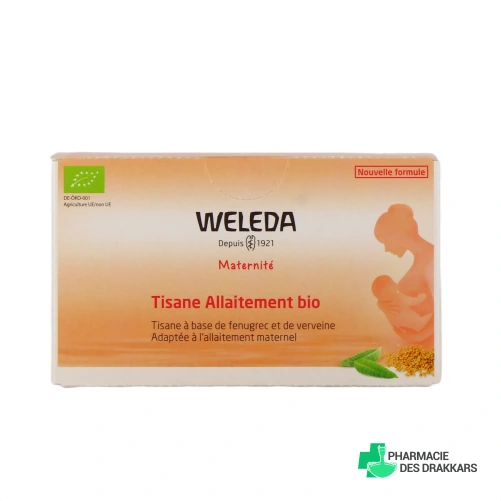 Weleda Maternité Tisane Allaitement 100% Bio - Vue 360°