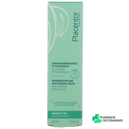 Placentor Crème Régénératrice Hydratante - Vue 360°