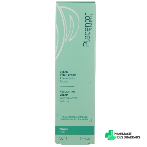 Placentor Crème Régulatrice - Vue 360°