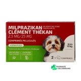Milprazikan Vermifuge Chien - Vue 360°