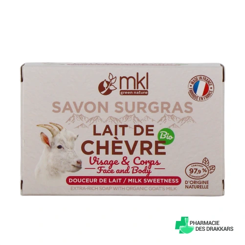 MKL Savon au Lait de Chèvre Bio - Vue 360°
