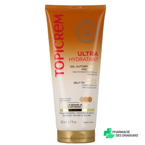 Topicrem Hâle Progressif Ultra-Hydratant - Vue 360°