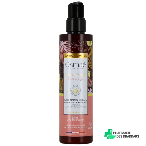 Osmaé Lait Après-Soleil Activateur de Bronzage - Vue 360°