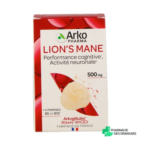 Arkogélules Lion's Mane - Vue 360°