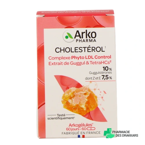 Arkogélules Cholestérol Complexe Phyto LDL Control - Vue 360°