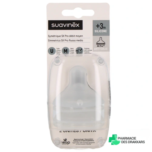 Suavinex Tétines Symétriques SX Pro - Vue 360°