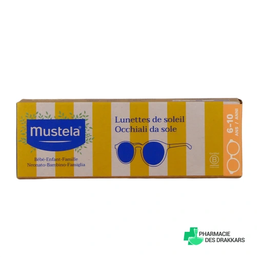 Mustela Lunettes de Soleil Enfant 6-10 Ans - Vue 360°