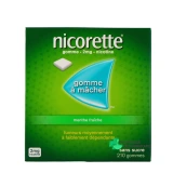 Nicorette gommes 2 mg sans sucre - Vue 360°