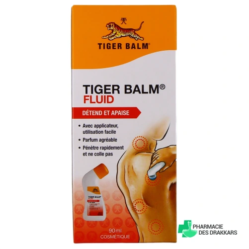 Tiger Balm Fluide Baume du Tigre Détend et Apaise - Vue 360°