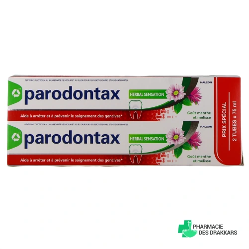 Parodontax Herbal Sensation Dentifrice - Vue 360°
