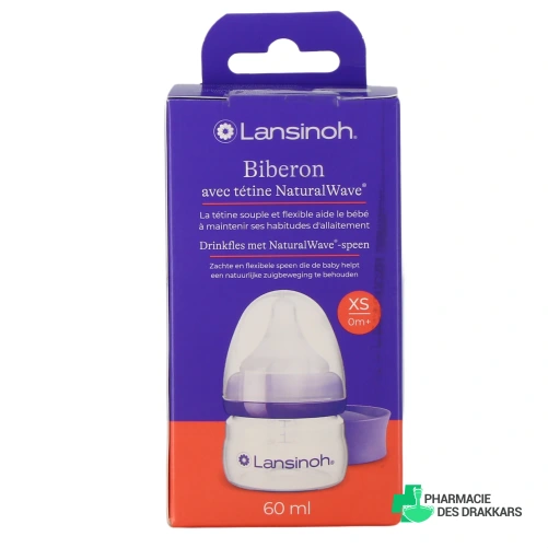Lansinoh Biberon - Vue 360°