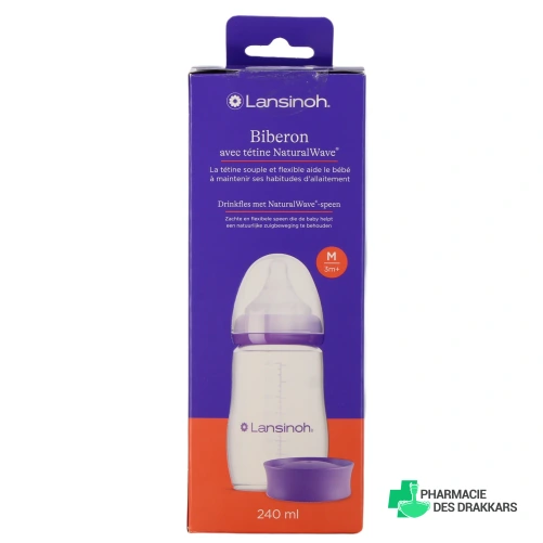 Lansinoh Biberon - Vue 360°