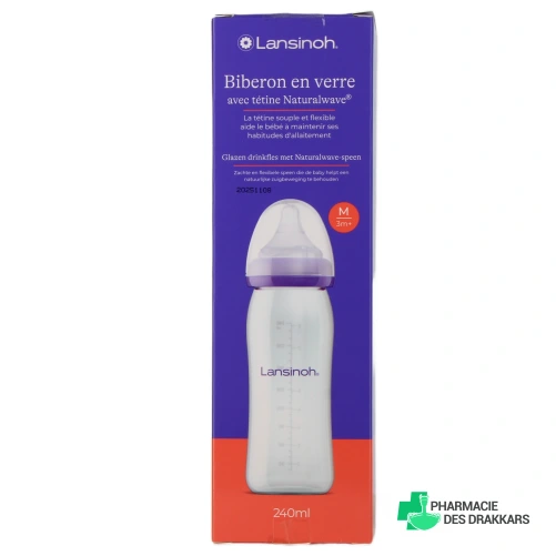 Lansinoh Biberon - Vue 360°