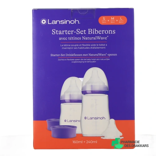 Lansinoh Biberon - Vue 360°