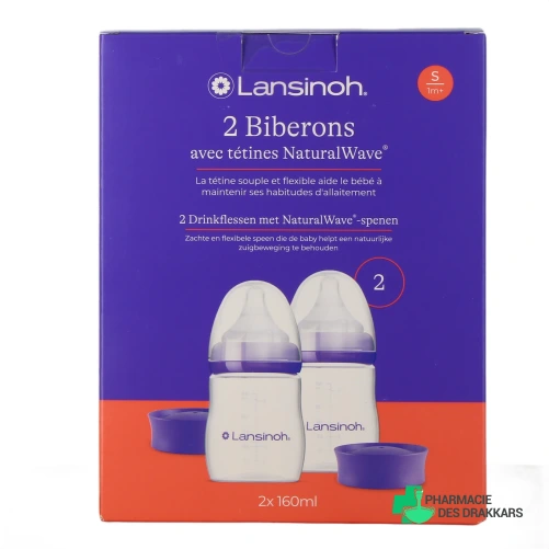 Lansinoh Biberon - Vue 360°