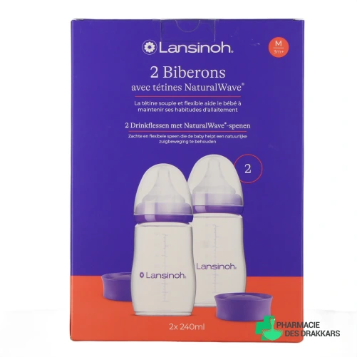 Lansinoh Biberon - Vue 360°