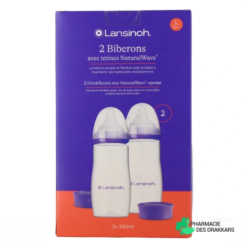 Lansinoh Biberon - Vue 360°