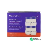 Lansinoh Pots de Conservation de Lait Maternel - Vue 360°
