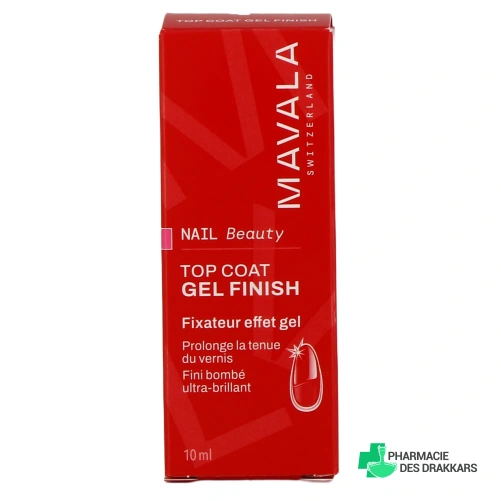 Mavala Top Coat Gel Finish - Vue 360°