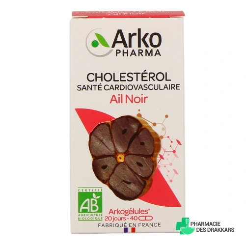 Arkogélules Ail Noir Bio Arkopharma - Vue 360°