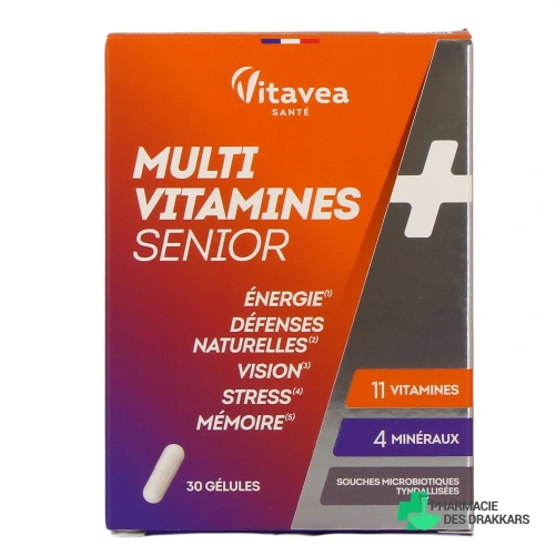 Vitavéa Multi Vitamines Senior - Vue 360°