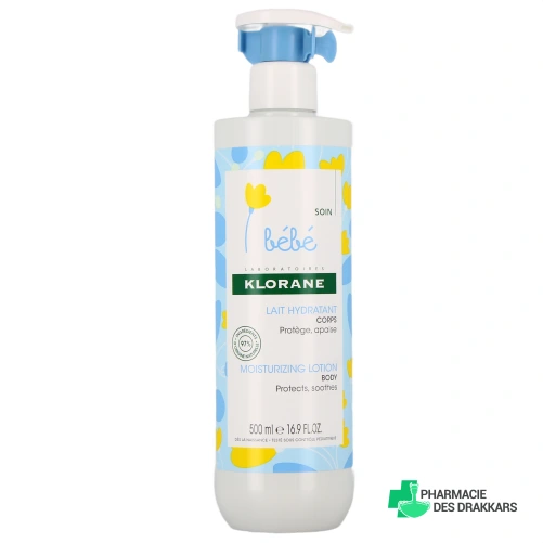 Klorane Bébé Lait Hydratant Corps - Vue 360°