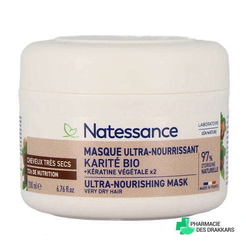 Natessance Masque Ultra-Nourrissant - Vue 360°
