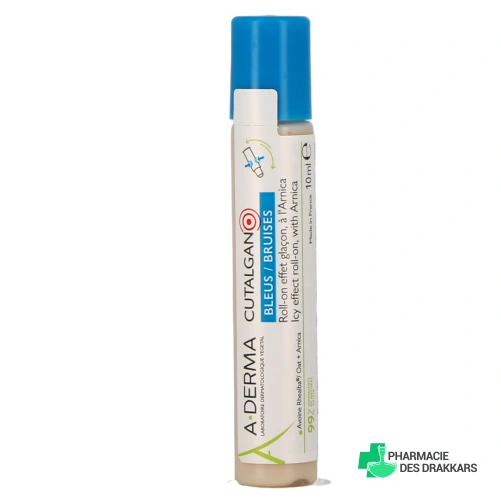A-Derma Cutalgan Roll-On Bleus - Vue 360°