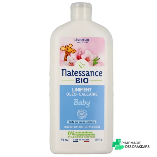 Natessance Bébé Bio Liniment Oléo-Calcaire - Vue 360°