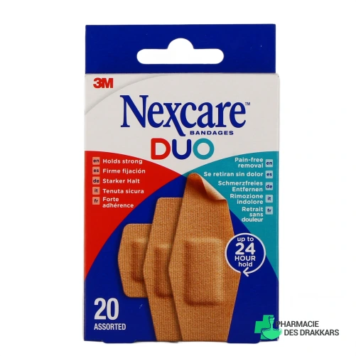 Nexcare Duo Pansements - Vue 360°