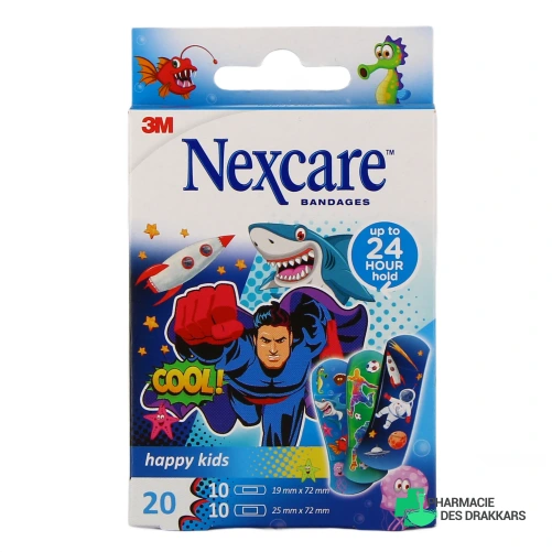 Nexcare Pansements Happy Kids - Vue 360°