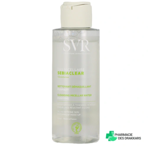 SVR Sebiaclear Eau micellaire - Vue 360°