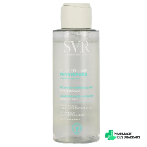 SVR Physiopure Eau micellaire - Vue 360°