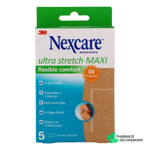 Nexcare Pansements Ultra Stretch MAXI - Vue 360°