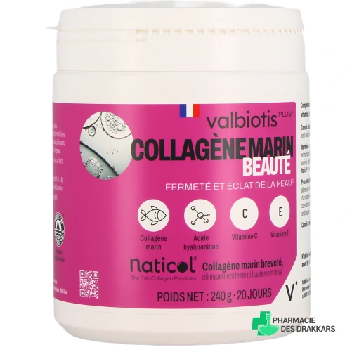 Valbiotis Plus Collagène Marin Beauté - Vue 360°