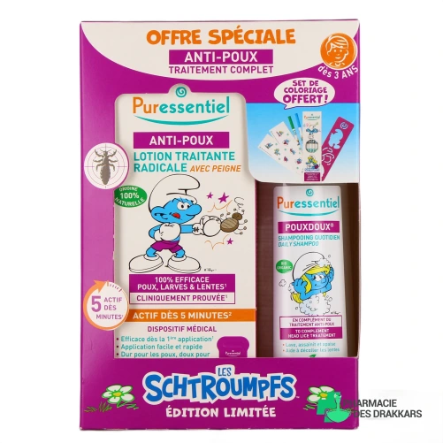 Puressentiel Lotion Anti-Poux - Vue 360°