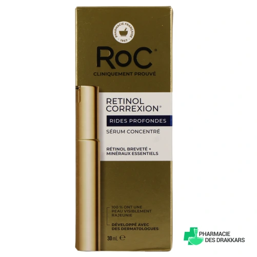 ROC Retinol Correxion Sérum Rides Profondes - Vue 360°