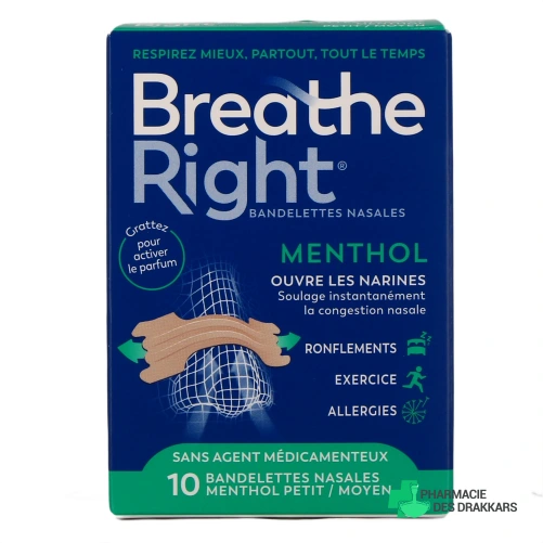 Breathe Right Bandelettes nasales - Vue 360°