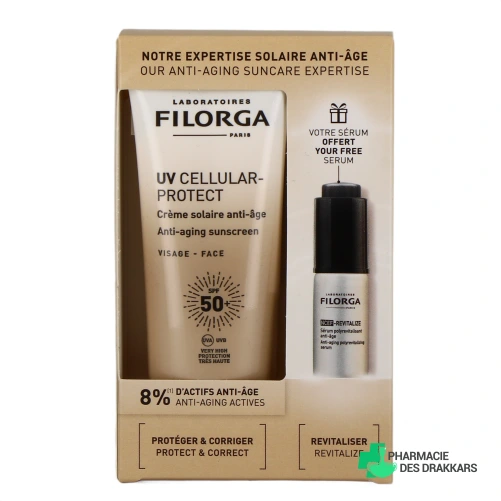 Filorga UV Cellular Protect Visage SPF50+ - Vue 360°
