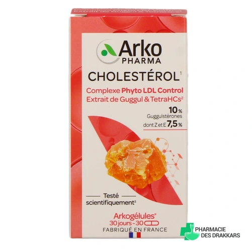 Arkogélules Cholestérol Complexe Phyto LDL Control - Vue 360°