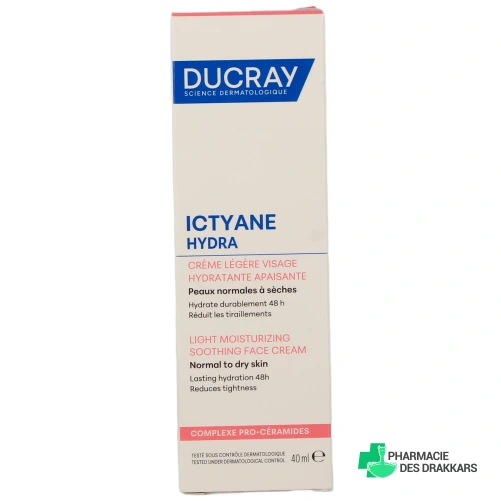 Ducray Ictyane Hydra Crème Légère - Vue 360°