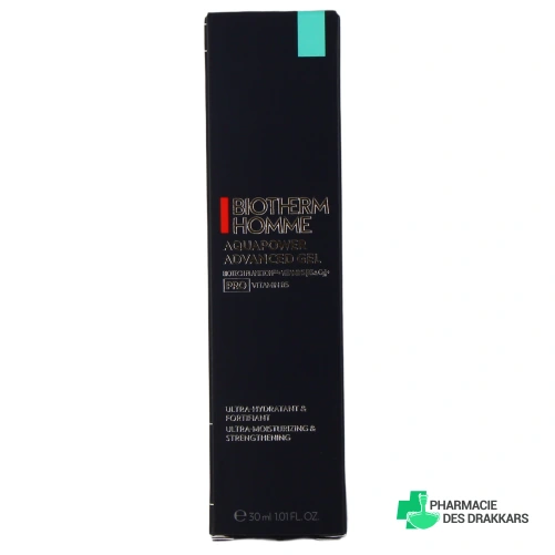 Biotherm Homme Aquapower Advanced Gel Peau Normale à Mixte - Vue 360°
