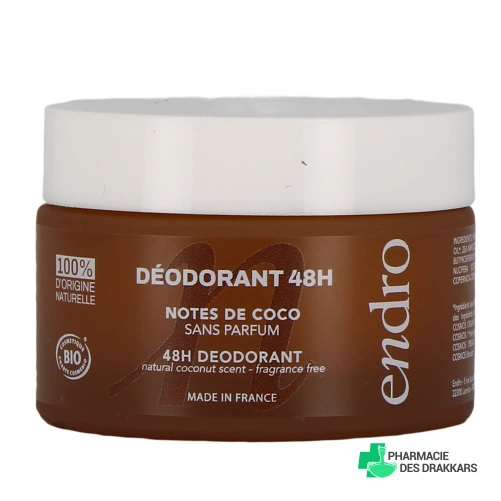 Endro Déodorant Baume 48H - Vue 360°