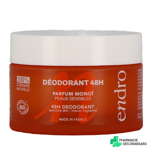 Endro Déodorant Baume 48H - Vue 360°