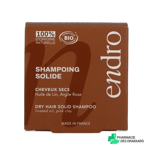 Endro Shampoing Solide - Vue 360°