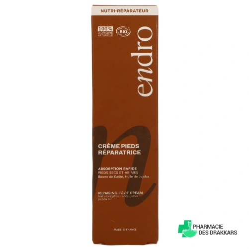 Endro Crème Pieds Réparatrice - Vue 360°