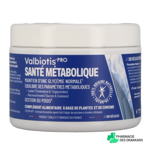 Valbiotis Plus Ménopause et Périménopause - Vue 360°