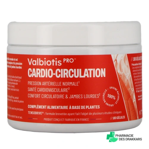 Valbiotis Pro Cardio-Circulation - Vue 360°