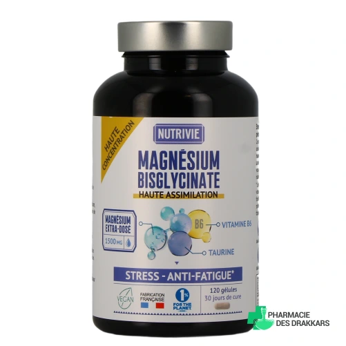 Nutrivie Magnésium Bisglycinate - Vue 360°