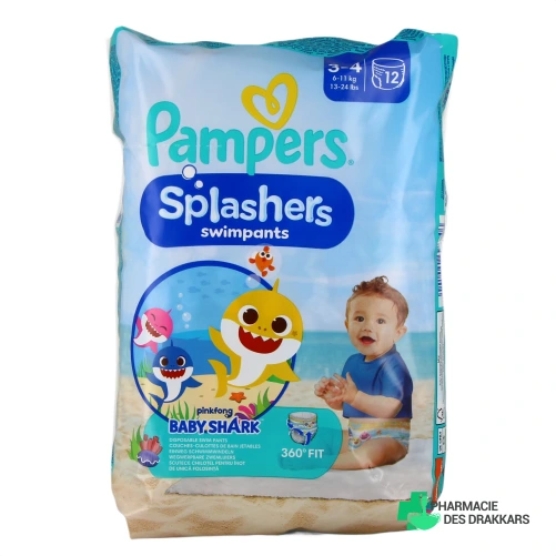 Pampers Splashers - Vue 360°